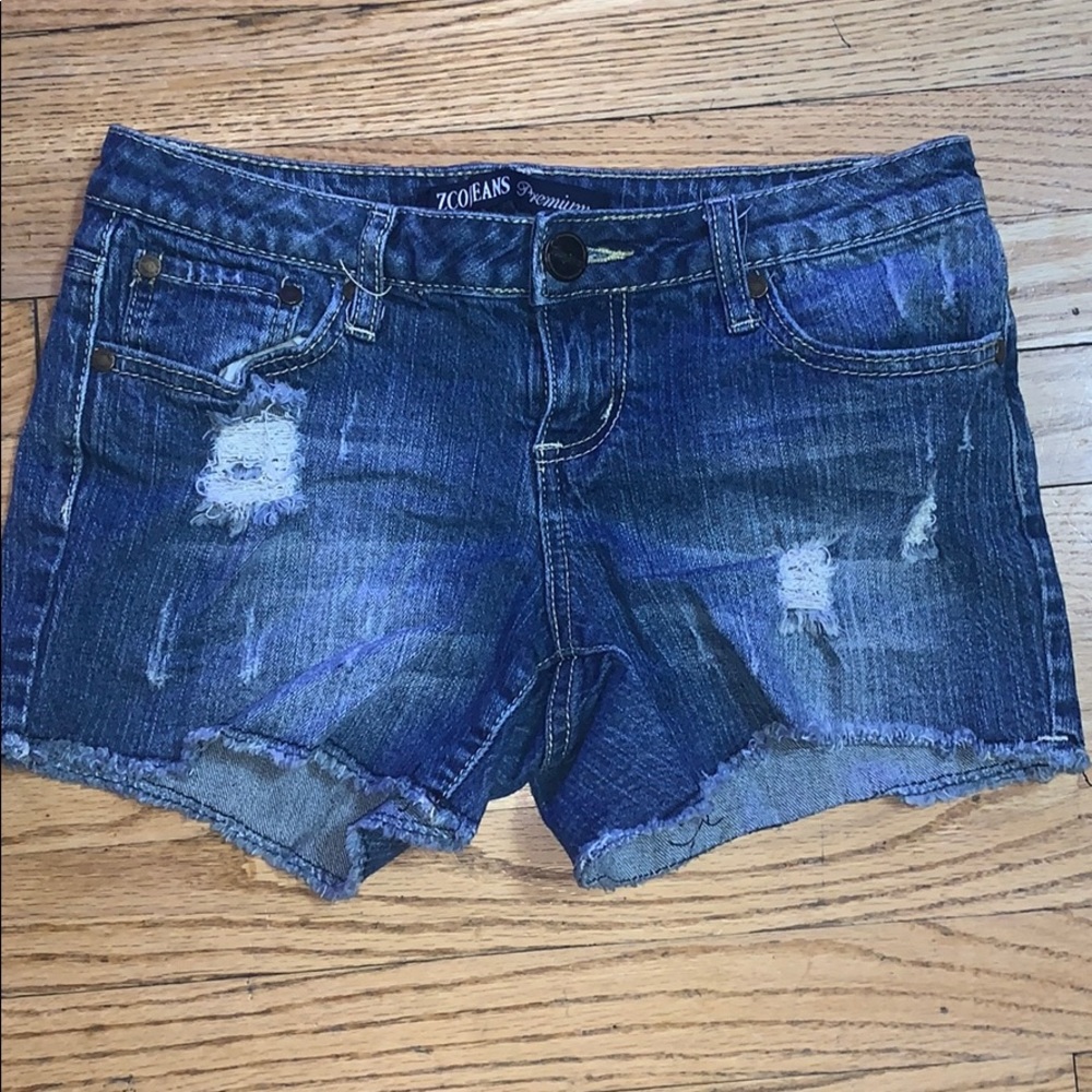 ZCO Jean Ripped Shorts
